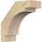 Ekena Millwork 4"W x 10"D x 10"H Merced Rough Sawn Knee Brace, Douglas Fir BRC04X10X10MRC00RDF - alternate 1